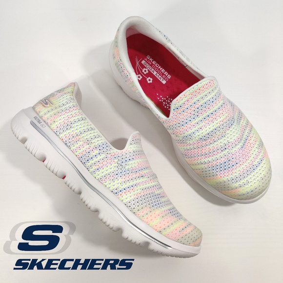 skechers rainbow slip on